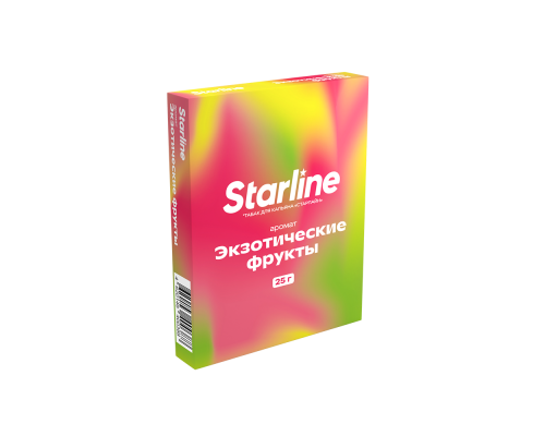 Табак для кальяна Starline Экзотические фрукты (Старлайн - Экзотические фрукты) - 25 гр