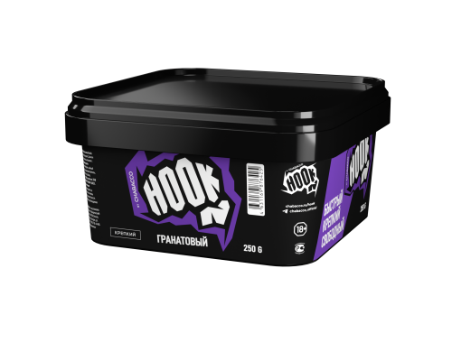 Смесь для кальяна HOOK Гранатовый 250гр -   