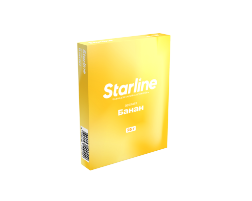 Табак для кальяна Starline Банан (Старлайн - Банан) - 25 гр