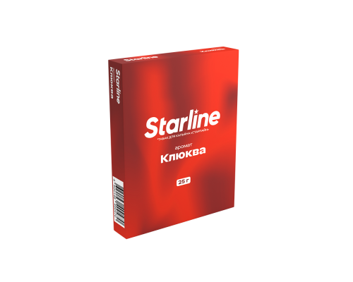 Табак для кальяна Starline Клюква (Старлайн - Клюква) - 25 гр