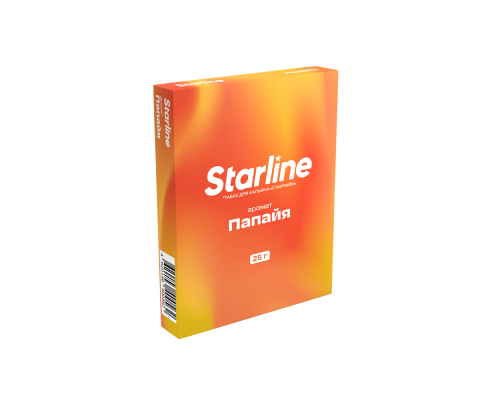 Табак для кальяна Starline Папайя (Старлайн - Папайя) - 25 гр