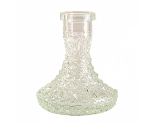 Колба для кальяна кристал мини прозрачная 