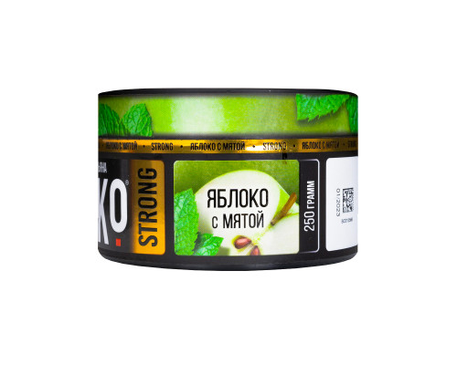 Бестабачная смесь BRUSKO - ЯБЛОКО С МЯТОЙ (MEDIUM) - 250 ГР - Яблоко Мята 