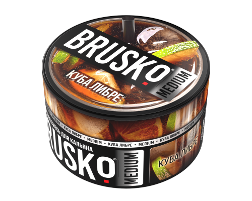 Бестабачная смесь BRUSKO КУБА ЛИБРЕ (БРУСКО) - 250 ГР