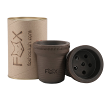 Чаша для кальяна FOX - БОЧКА МУМИЯ (ТЕМНАЯ)