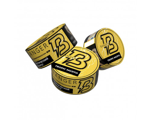 Табак для кальяна Banger Tropic Mojito (Бэнгер - Тропический Мохито) - 25 гр