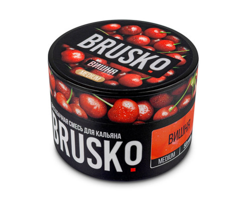 Бестабачная смесь BRUSKO - ВИШНЯ (MEDIUM) - 50 ГР - Вишня  