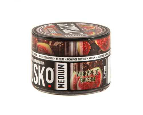 Бестабачная смесь BRUSKO ИНЖИРНОЕ ВАРЕНЬЕ (БРУСКО) - 50 ГР