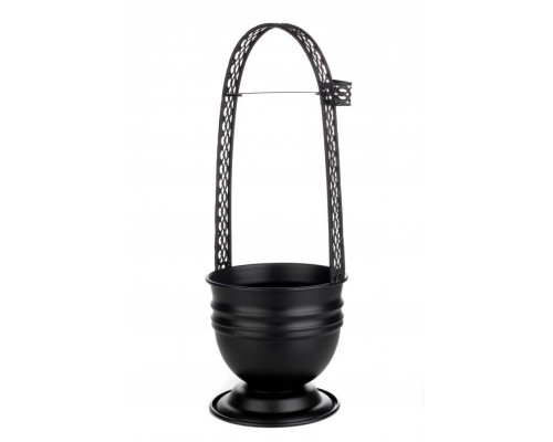 Корзина для углей для кальяна черная матовая