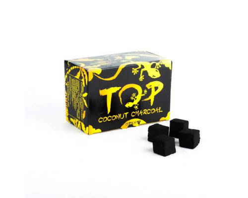 Уголь для кальяна TOP ONE (ТОП) 25 (MM) -1KG - 72 ШТ