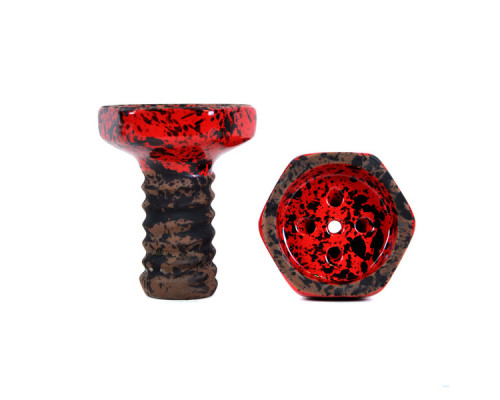 Чаша для кальяна TELAMON BOWLS - EVIL SCREW GLAZE (Разные цвета)