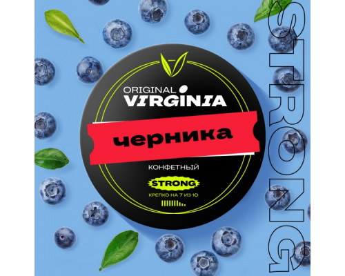 Табак для кальяна Original Virginia Strong Черника (Ориджинал Вирджиния Стронг) - 100 гр