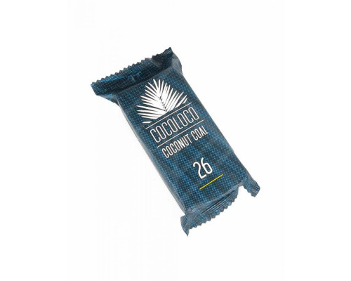 Уголь для кальяна КОКОЛОКО 26 (MM) - 125G - 8 ШТ