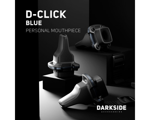 Мундштук персональный для кальяна DARKSIDE D—CLICK BLUE