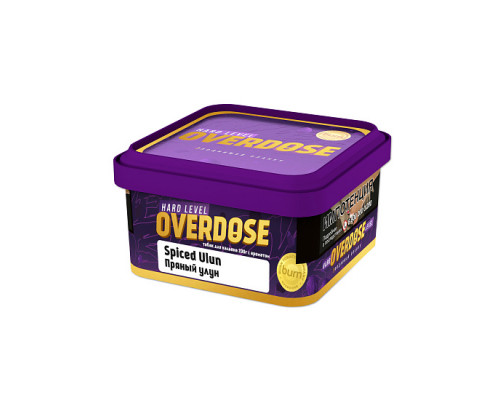 Табак для кальяна Overdose Spiced Ulun  (Овердоз - Пряный Улун) - 200 гр