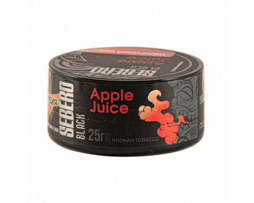 Табак для кальяна Sebero Black Apple Juice (Себеро Блэк - Яблочный сок) -25 гр