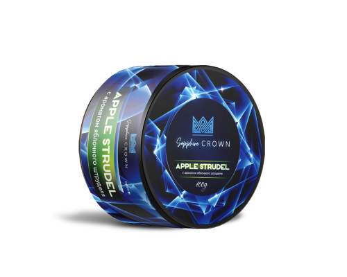 Табак для кальяна Sapphire Crown Apple Strudel (Сапфир Краун - Яблочный Штрудель) - 100 гр