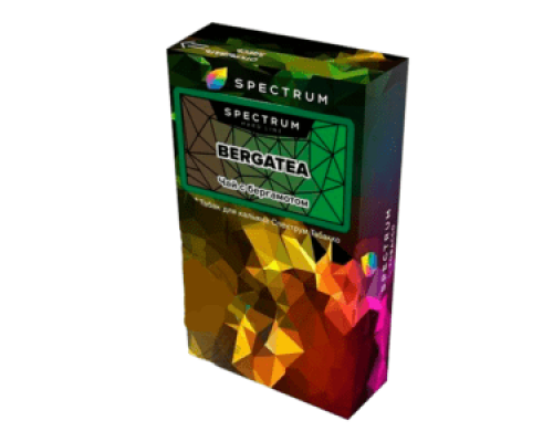 Табак для кальяна Spectrum Hard Line Bergatea (Спектрум Хард Лайн - Чай с бергамотом) - 40 гр
