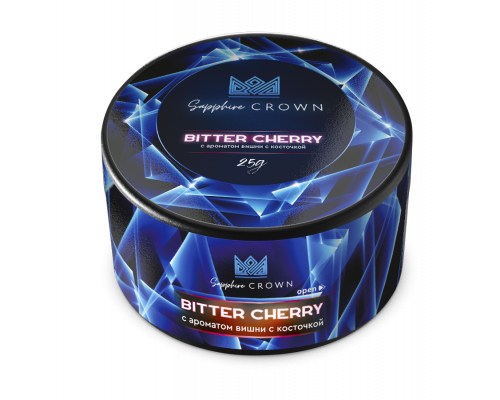 Табак для кальяна Sapphire Crown Bitter Cherry (Сапфир Краун - Горькая Вишня) - 25 гр