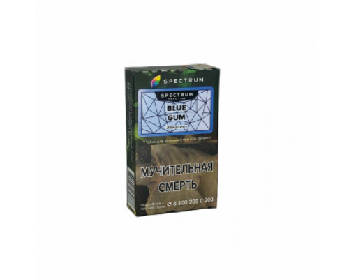 Табак для кальяна Spectrum Hard Line Blue Gum (Спектрум Хард Лайн - Эвкалипт) - 40 гр