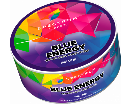 Табак для кальяна Spectrum Mix Line Blue Energy (Спектрум Микс Лайн - Черничный энергетик) - 25 гр