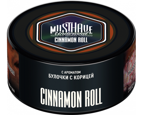 Табак для кальяна Must Have Cinnamon Roll (Мастхэв - Булочка с корицей) -125 гр