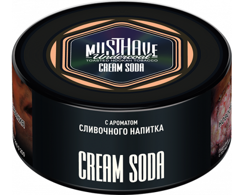 Табак для кальяна Must Have Cream Soda (Мастхэв - Кремсода) -125 гр
