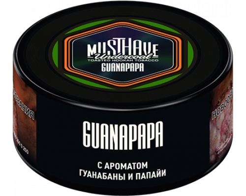 Табак для кальяна Must Have Guanapapa (Мастхэв - Гуанабана с папайей) - 25 гр