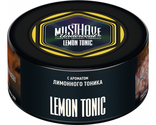 Табак для кальяна Must Have Lemon Tonic (Мастхэв - Лимонный тоник) - 125 гр