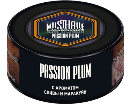 Табак для кальяна Must Have Passion Plum (Мастхэв - Слива и маракуйя) - 25 гр