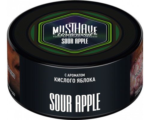 Табак для кальяна Must Have Sour Apple (Мастхэв - Кислое Яблоко) - 125 гр