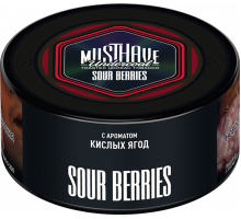 Табак для кальяна Must Have Sour Berries - 125 гр