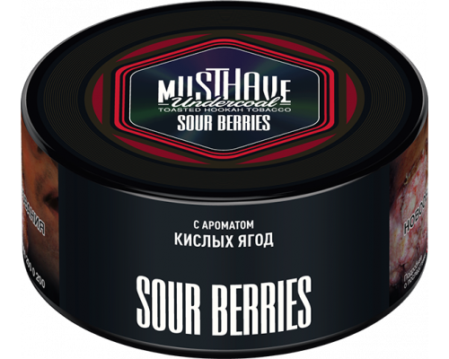 Табак для кальяна Must Have Sour Berries (Мастхэв - Кислые Ягоды) - 125 гр
