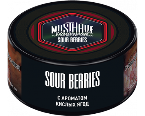Табак для кальяна Must Have Sour Berries (Мастхэв - Кислые Ягоды) - 25 гр