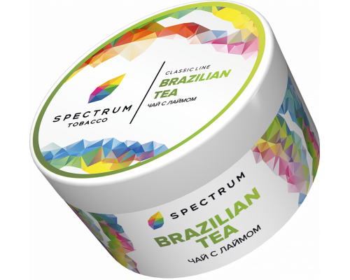 Табак для кальяна Spectrum Brazilian Tea (Спектрум - Чай с лаймом) - 200 гр