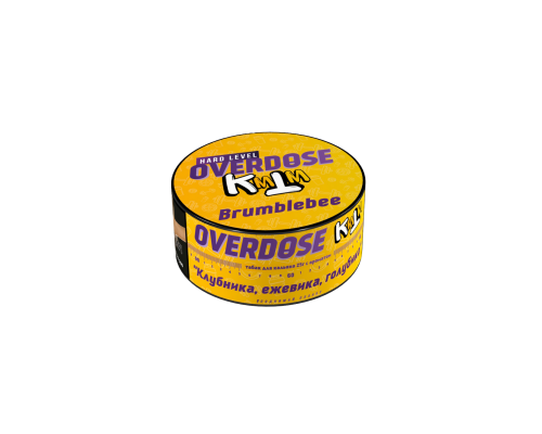 Табак для кальяна Overdose Brumblebee  (Овердоз - Клубника, Ежевика, Голубика) - 25 гр