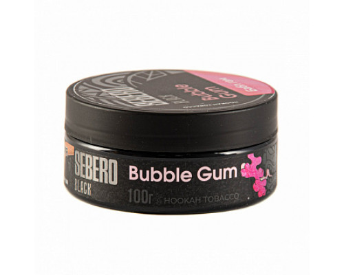 Табак для кальяна Sebero Black Bubble Gum (Себеро Блэк - Жвачка Бабл Гам) - 100 гр