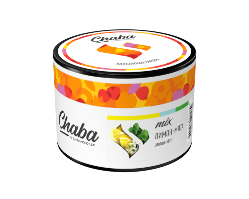 Бестабачная смесь для кальяна Chaba Mix Lemon Mint - 40гр -   