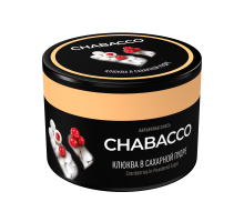 Бестабачная смесь CHABACCO CRANBERRIES IN POWDERED SUGAR (КЛЮКВА В САХАРНОЙ ПУДРЕ) 40 ГР 