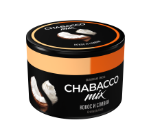 Бестабачная смесь CHABACCO MIX CREME DE COCO (КОКОС И СЛИВКИ) 40 ГР 