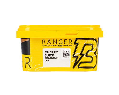 Табак для кальяна Banger Cherry Juice (Бэнгер - Вишневый Сок) - 200 гр