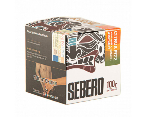 Табак для кальяна Sebero Citrus Fizz (Себеро - Цитрусовый лимонад) - 100 гр