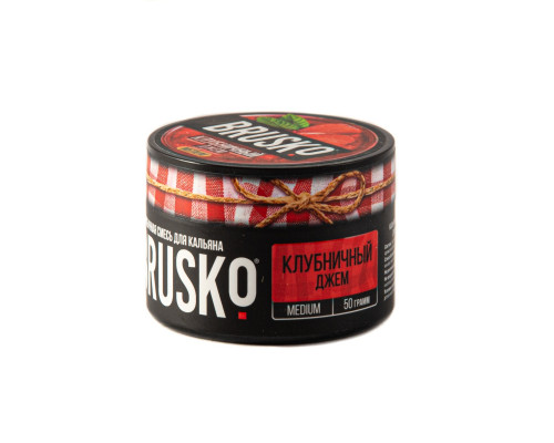 Бестабачная смесь BRUSKO КЛУБНИЧНЫЙ ДЖЕМ (БРУСКО) - 50 ГР