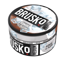 Бестабачная смесь BRUSKO - КОКОС СО ЛЬДОМ (безникотиновая) - 250 ГР
