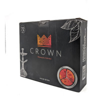 Уголь для кальяна CROWN KALOUD EDITION - 1KG - 72 BRICKS