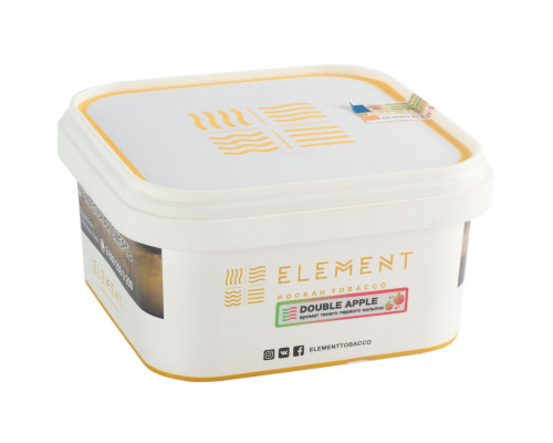 Табак для кальяна Element Воздух Double Apple (Элемент Воздух - Двойное Яблоко) - 200 гр