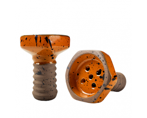 Чаша для кальяна TELAMON BOWLS - EVIL SCREW GLAZE (Разные цвета)