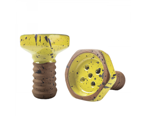 Чаша для кальяна TELAMON BOWLS - EVIL SCREW GLAZE (Разные цвета)