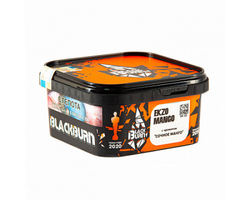 Табак для кальяна BlackBurn Ekzo Mango (БлэкБерн - Сочное манго) - 200 гр