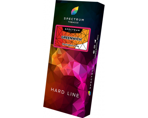 Табак для кальяна Spectrum Hard Line Greenwich (Спектрум Хард Лайн - Грейпфрут с личи) - 100 гр
